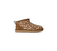 Ugg - Stivali alti - W Classic Ultra Mini Plains Felicity Leopard Jasmine per Donne - Taglia 9 US - Marrone