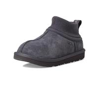 UGG Stivale alla moda unisex K Classic con polsino ultra elasticizzato, Ossidiana, 2 Little Kid