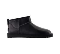 UGG - Stivaletti alla caviglia Classic Ultra Mini Leather Regen - -Shoes -Donna -Nero -43 EU