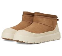 Ugg - Stivali protettivi in pelle scamosciata - M Cl Ultra Mini Weather Hybrid Chestnut Whitecap per Uomo in Pelle - Taglia 42 - Beige