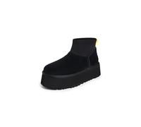 Ugg - Stivali - W Classic Mini Dipper Black per Donne in Pelle - Taglia 9 US - Nero Nero 9 US