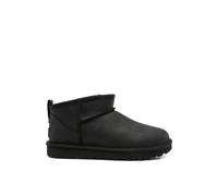 UGG - Stivaletti Classici Ultra Mini in Pelle - - Shoes - Donna - Nero - 36 EU