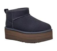 UGG Stivaletti in pelle W Classic Ultra Mini blu -Altezza piattaforma 5cm-, blu, 41 EU