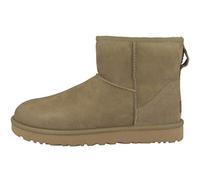 UGG Stivaletti W Classic Mini II in Pelle Marrone Cioccolato