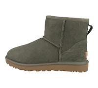 UGG Stivaletti W Classic Mini II in Pelle Marrone Cioccolato