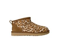 Ugg - Stivali alti - W Classic Ultra Mini Plains Felicity Leopard Jasmine per Donne - Taglia 7 US - Marrone