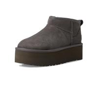 UGG Stivali da donna Classic Ultra Mini con plateau, Carbone, 38 EU
