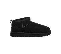 Ugg - Stivali foderati in lana - Classic Ultra Mini Black per Donne in Pelle - Taglia 10 US - Nero