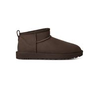 Ugg - Stivali foderati in lana - W Classic Ultra Mini Dusted Cocoa per Donne in Pelle - Taglia 38 - Marrone