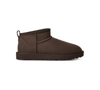 Ugg - Stivali foderati in lana - W Classic Ultra Mini Dusted Cocoa per Donne in Pelle - Taglia 41 - Marrone