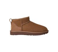 Ugg - Stivali foderati in Lana - W Classic Ultra Mini Rocky Oak per Donne in Pelle - Taglia 5 US - Marrone