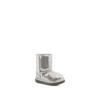 UGG T Classic II Gel Hearts, Stivale Unisex-Bambini, Argento, 23.5 EU