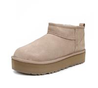 UGG Stivaletti K ULTRA MINI PLATFORM da bambina, sabbia, 6 US Big Kid