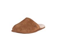 UGG Uomo Pantofole in pelle scamosciata antiscivolo, Marrone
