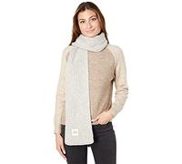 UGG W Chunky Rib Knit Scarf Sciarpa in Maglia a Coste Spesse W, Light Grey, Taglia Unica Donna