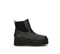 UGG W CITYFUNC CHELSEA Tronchetto donna nero in pelle 39