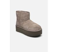 UGG - W CLASSIC MINI PLATFORM Grigio - Stivaletti e tronchetti 41 Grigio