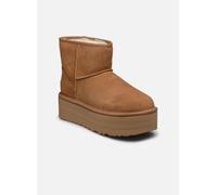 UGG - W CLASSIC MINI PLATFORM Marrone - Stivaletti e tronchetti 40 Marrone