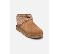 UGG - W CLASSIC ULTRA MINI MAXI CURLY Marrone - Stivaletti e tronchetti 41 Marrone