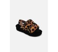 UGG - W FLUFF YEAH ANIMALIA Marrone - Pantofole 36 Marrone