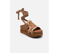 UGG - W Goldenstar Hi Artistitch Marrone - Sandali e scarpe aperte 38 Marrone