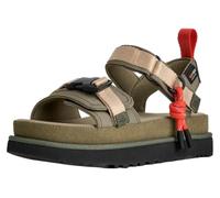 Ugg - Sandali con zeppa robusta - W Goldenstar Wildwood Burnt Olive per Donne in Poliestere Riciclato - Taglia 8 US - Kaki