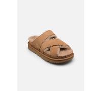 UGG - W Greenport Cross Strap Slide Marrone - Sandali e scarpe aperte 37 Marrone