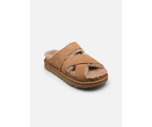 UGG - W Greenport Cross Strap Slide Marrone - Sandali e scarpe aperte 41 Marrone