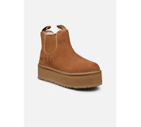 UGG - W NEUMEL PLATFORM CHELSEA Marrone - Stivaletti e tronchetti 42 Marrone