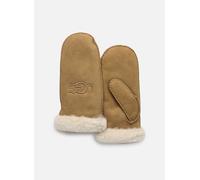 UGG - W SHEARLING UGG EMBROIDER MITTEN Marrone - Guanti L - XL Marrone