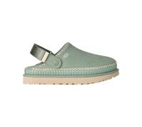 Ugg - Zoccoli in pelle scamosciata - W Goldenstar Meadow Accent Clog Artichoke per Donne in Pelle - Taglia 9 US - Verde
