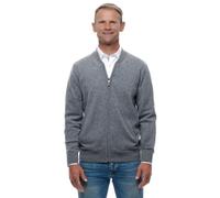 Ugholin Cardigan Uomo 100% Puro Cashmere Collo Baseball con Zip