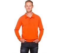 Ugholin Maglione Uomo Cotone Mercerizzato Colletto Polo Maniche Lunghe