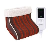 UGI Scaldapiedi elettrico, 3 impostazioni di riscaldamento Spegnimento automatico, qualsiasi dimensione del piede, stivali riscaldati, pantofole riscaldanti, scaldapiedi per donne uomini anziani