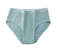 UGIENRHV Intimo Donna Ladies Cotton Knickers Mid-High Waisted Panties per Le Donne Complete Coverage Brief Biancheria Intima Pack di 6-Blu-l