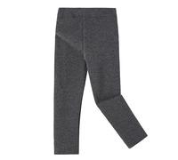 Ugitopi Ragazze Inverno Caldo Spessore Pantaloni Lunghi Foderati in Pile Legging in Cotone Termico (Dark Gray 110)