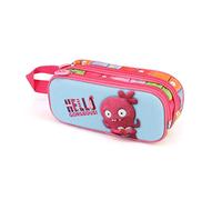 Ugly Dolls Heart-Astuccio 3D Doppio, Multicolore, 22 x 9.5 cm