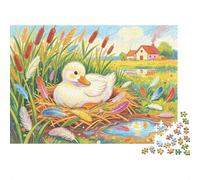 Ugly Duckling Senior Puzzles 1000 Pezzi Recycled Crunysu Drunwing Puzzle Puzzle Gioco Accessori Funmily Gioco Tempo Gioco Edugununivo Sfidun Regunlo 70x50cm/1000pcs