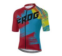 UGLY FROG Maglia Ciclismo Primavera/Estate Uomo Modo di Sport Esterni di Panno Morbido Bici da Strada Magliette Triathlon Abbigliamento DXMZ04