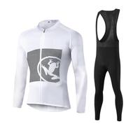 UGLY FROG Super Roubaix, set di abbigliamento invernale leggero, antivento, maglia a maniche lunghe con pettorina imbottita 20D, per ciclismo Splinter