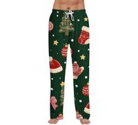 Ugly Lounge Pants - Pantaloni da notte da uomo con stampa natalizia | Distinguiti con sicurezza con divertenti pantaloni da uomo natalizi progettati specificamente per riunioni di festa.