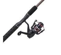 Ugly Stik GX2 Kit da spinning da viaggio | Set portatile di canna e mulinello con borsa da trasporto | Canna da viaggio compatta in 4 pezzi | Potenza media | 7 FT | Mulinello 30