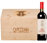 Ugo Contini Bonacossi Rosso Toscana IGT 2018 (BIO) 6 bottiglie in cassetta di legno 4,5 l