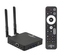 Ugoos AM9 TV Box Android 14.0 Amlogic S905x5 4 GB di RAM 64 GB di ROM 2.4G/5G Dual WiFi Ethernet 1000M USB 3.0 BT5.2 Supporto HEVC H.265 AV1 VP9 4K HDR Box
