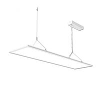 UGR19 - Lampada a sospensione a LED da ufficio, 20 + 20 W, 30 x 120 cm, 4000 K, dimmerabile, forma quadrata