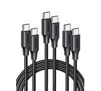 UGREEN 100W Cavo USB C 3Pack, Cable Type C PD 3.0 Ricarica Rapida 20V/5A Compatibile con iPhone 15 Plus Pro Max, MacBook, iPad, Galaxy S24 Ultra/S23/S22/S21, Tablet. 2M