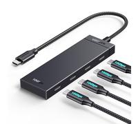 UGREEN 10Gbps Hub USB C 3.2 Gen 2 a 4 Porte Type C Adattatore Dongle Compatibile con iPhone 17 PRO Max Air MacBook PRO Air iMac XPS iPad Surface Galaxy S24 Cavo 30CM