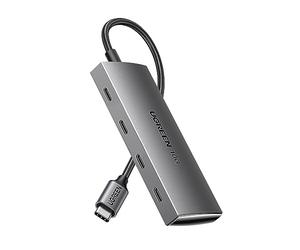 UGREEN 10Gbps Hub USB C 3.2 Gen 2 Adattatore 4 Porte Type C Dock Station Compatibile con iPhone 17 Pro Max Air, MacBook Pro Air M3 M2 M1, iPad Pro Air, Galaxy S24 Ultra