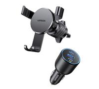 UGREEN 130W Caricatore Auto USB C e Supporto Telefono Auto MagSafe