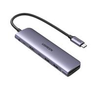 Ugreen 15214 docking station Con cavo USB 3.2 Gen 1 (3.1 Gen 1) Type-C Lilla, Metallico - Nouvo